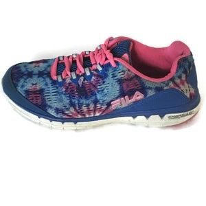 Fila Energized Womens Blue Running Shoes US 8.5